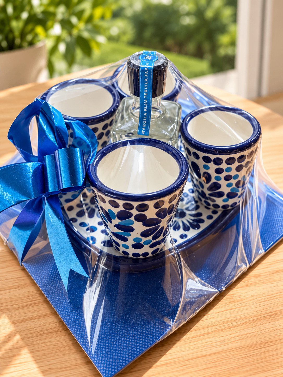 Set de cerámica de Talavera personalizado, regalo para clientes en evento corporativo