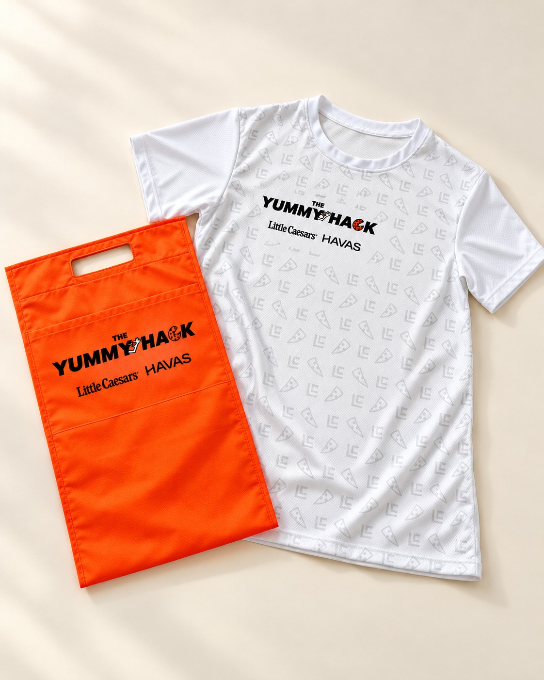 Playera deportiva con estampa personalizada para campaña de marketing
